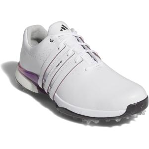 adidas Men’s Tour360 24 Golf Shoes(Footwear White/Shadow Fig/Auro Black)