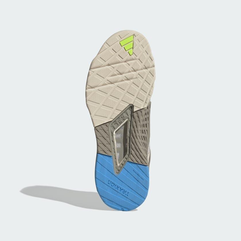 imageadidas UnisexAdult Dropset 3 Training SneakerAluminaChalk WhiteBlue Burst