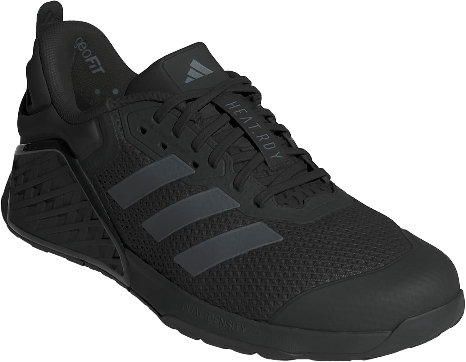 imageadidas UnisexAdult Dropset 3 Training SneakerBlackGreyGrey
