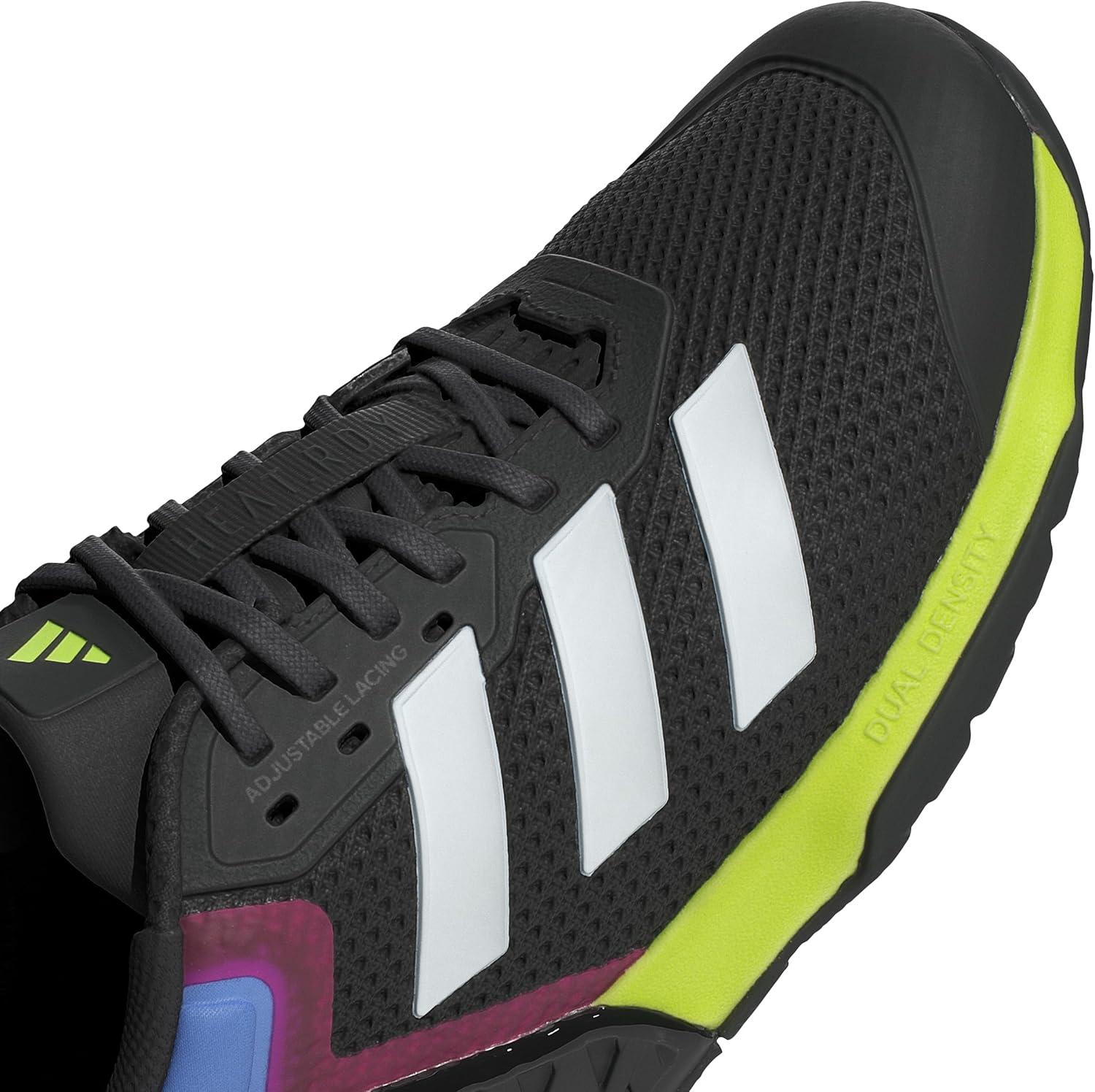 imageadidas UnisexAdult Dropset 3 Training SneakerBlackWhiteLucid Lemon