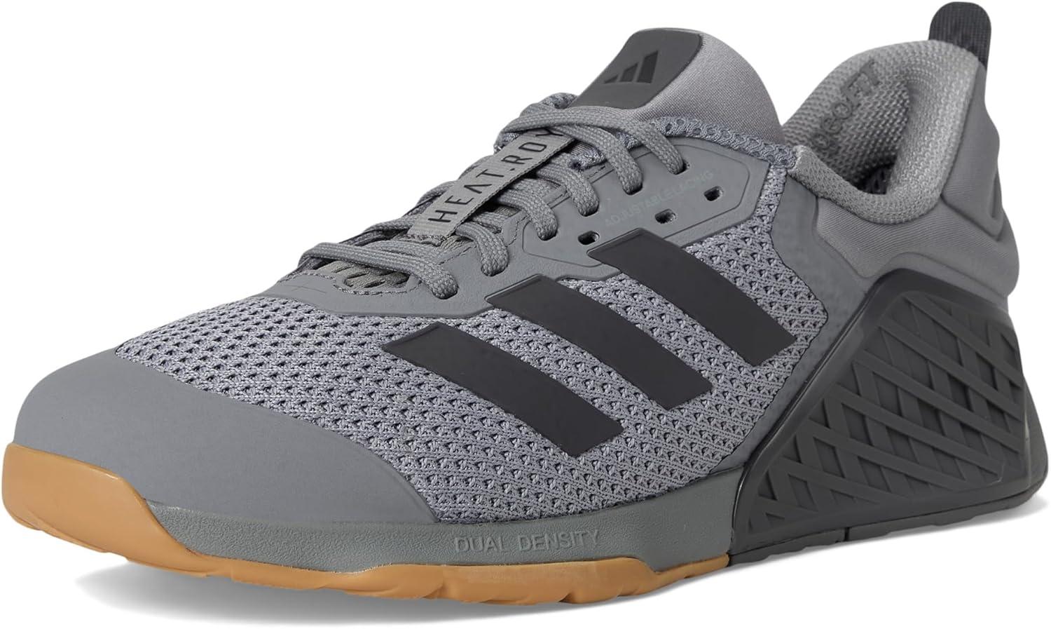 imageadidas UnisexAdult Dropset 3 Training SneakerGreyGreyBlack