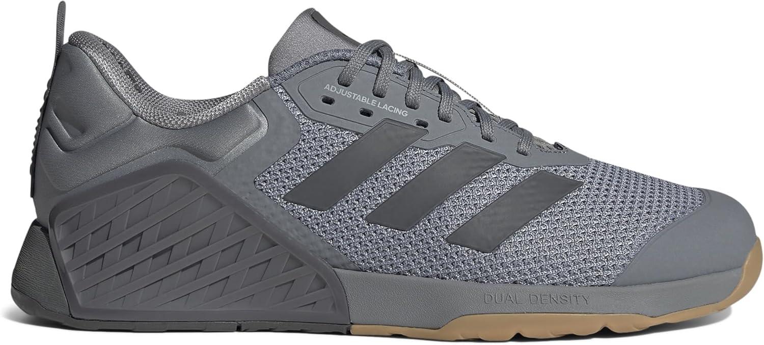 imageadidas UnisexAdult Dropset 3 Training SneakerGreyGreyBlack