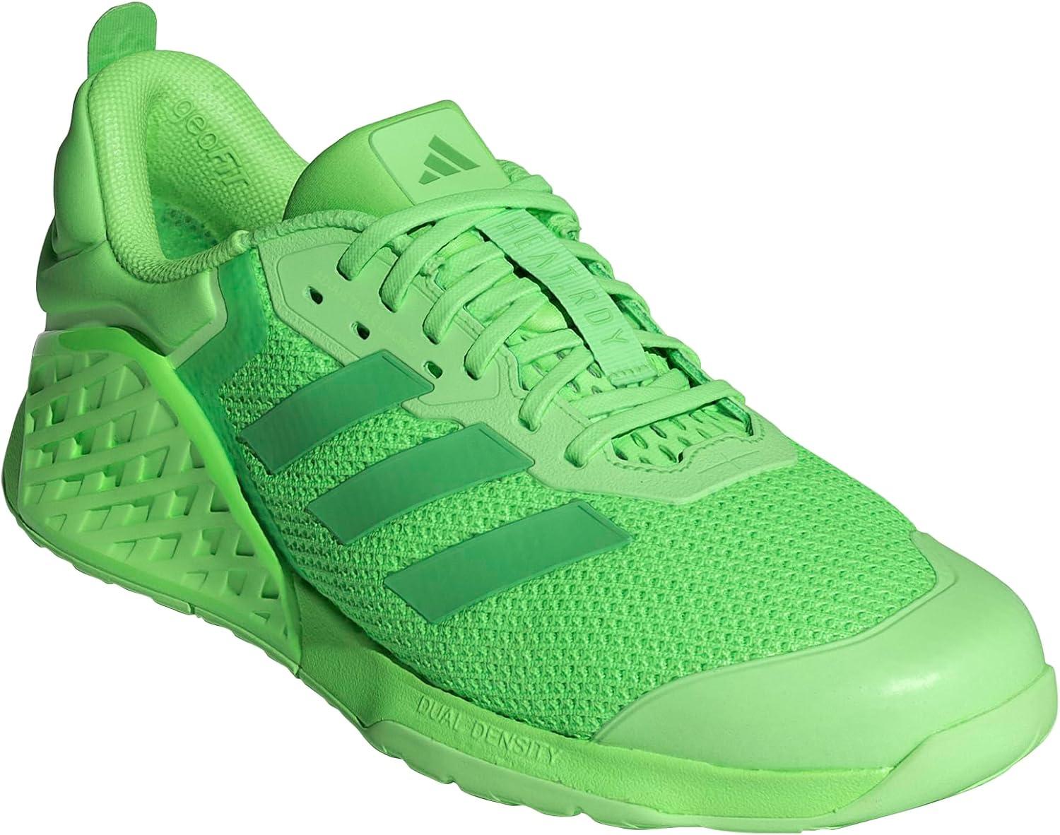 imageadidas UnisexAdult Dropset 3 Training SneakerLime BurstSemi Solar LimeSemi Green Spark