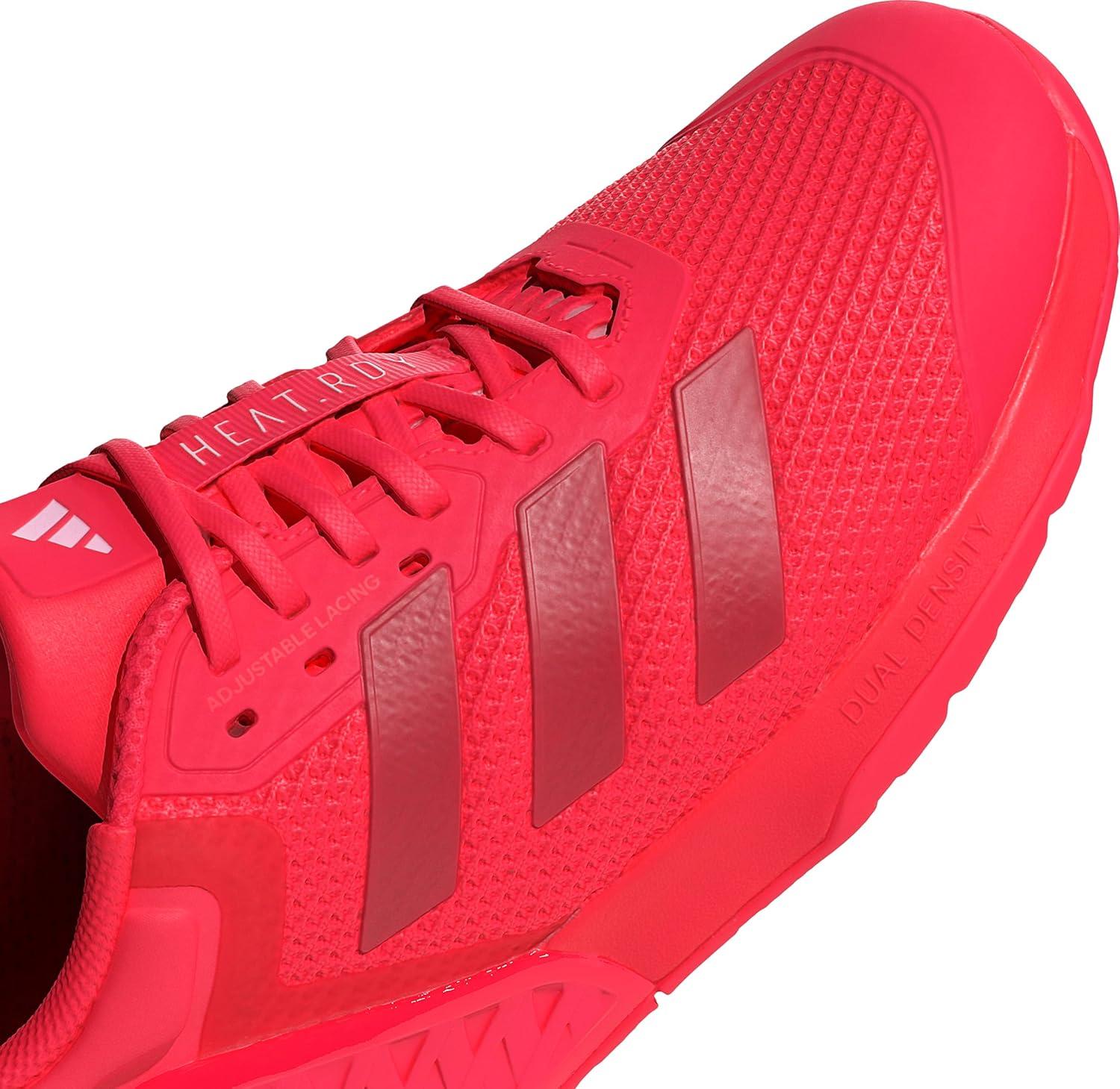 imageadidas UnisexAdult Dropset 3 Training SneakerLucid RedLucid RedLucid Red