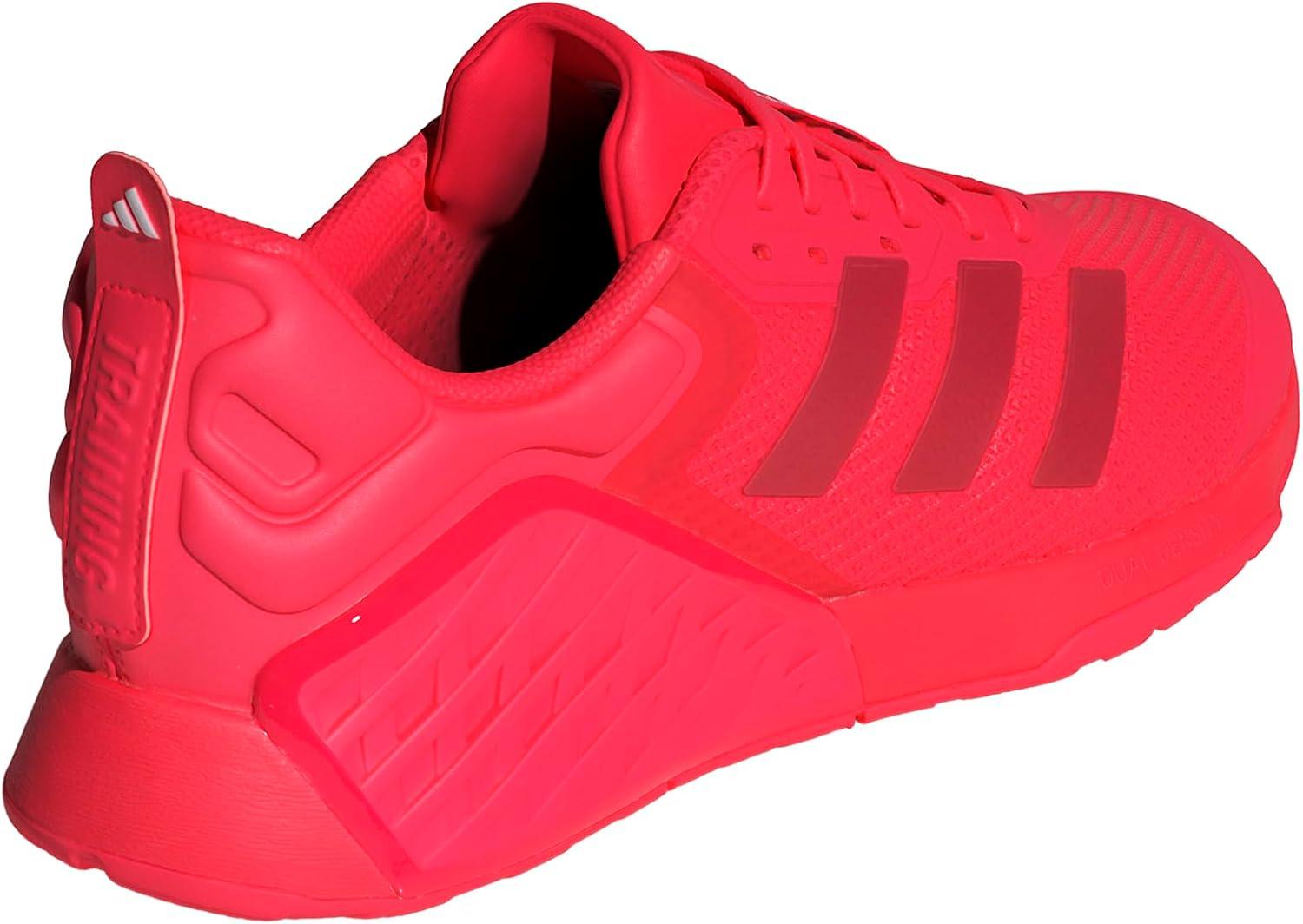 imageadidas UnisexAdult Dropset 3 Training SneakerLucid RedLucid RedLucid Red