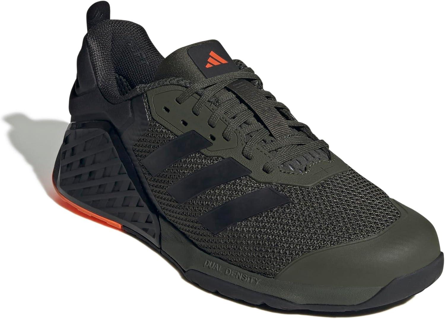 imageadidas UnisexAdult Dropset 3 Training SneakerNight CargoBlackImpact Orange