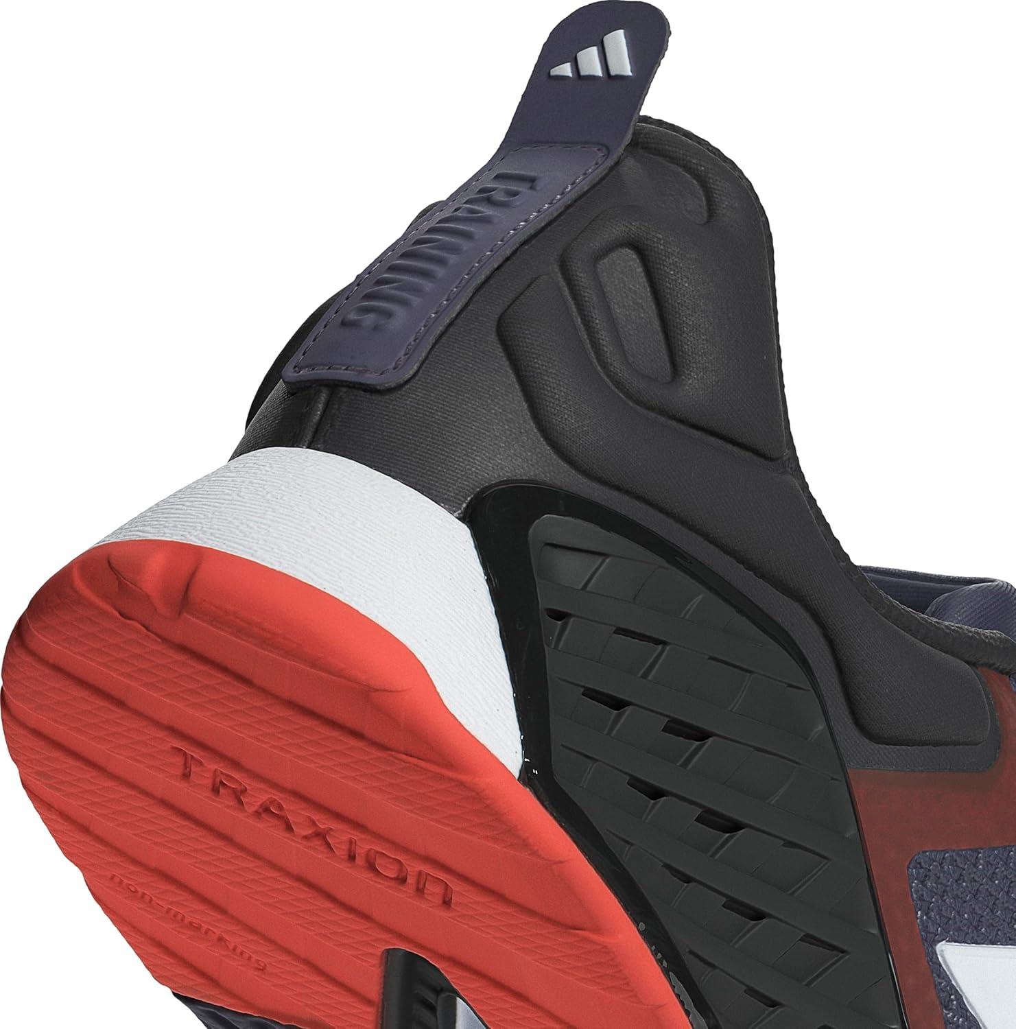 imageadidas UnisexAdult Dropset 3 Training SneakerPreloved VioletWhiteEasy Coral