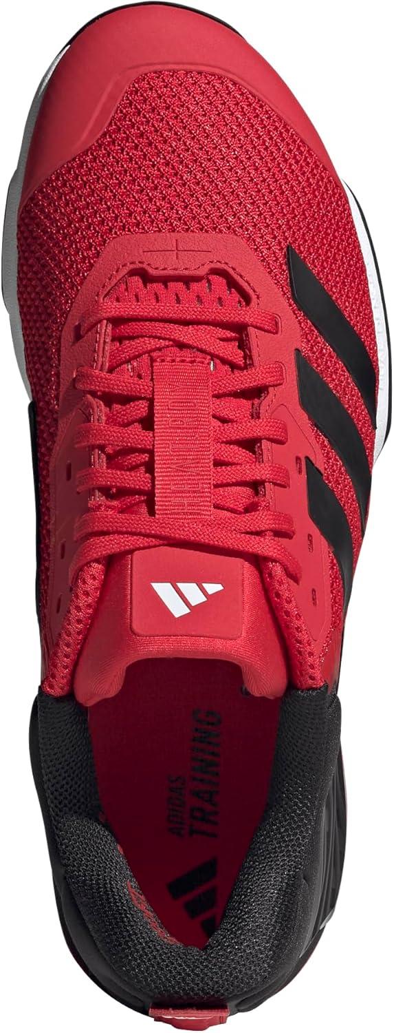 imageadidas UnisexAdult Dropset 3 Training SneakerPure RubyBlackWhite