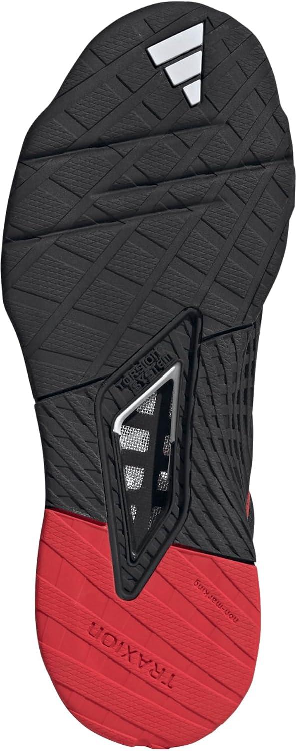 imageadidas UnisexAdult Dropset 3 Training SneakerPure RubyBlackWhite