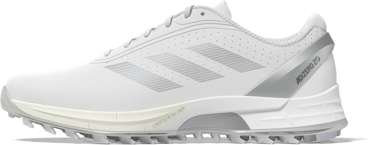 imageadidas Womens Adizero ZG Spikeless ShoesFootwear WhiteSilver MetallicGrey Two