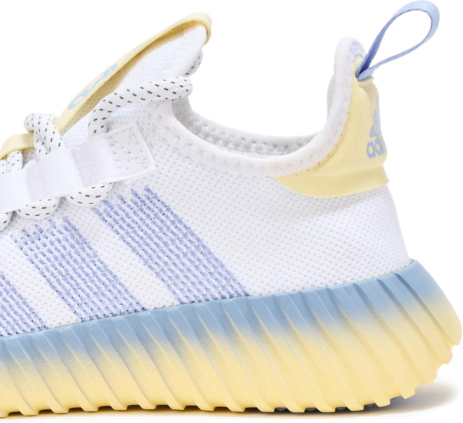 imageadidas Womens Kaptir Flow SneakerWhiteClear SkySilver Metallic