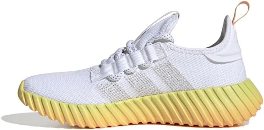 imageadidas Womens Kaptir Flow SneakerWhiteCrystal WhiteHazy Orange