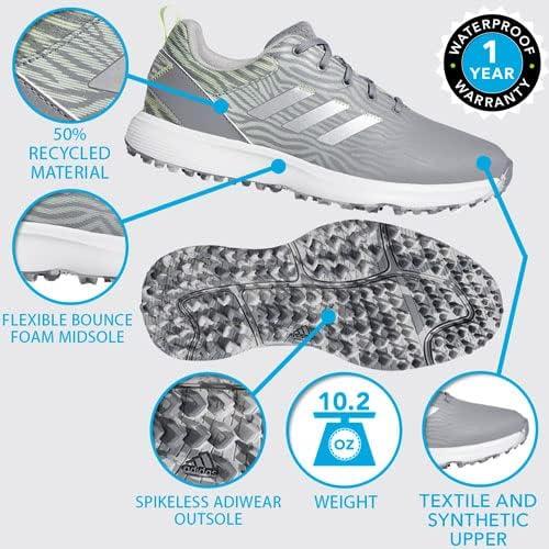 imageadidas Womens S2g Spikeless ShoesGrey ThreeSilver MetallicPulse Lime