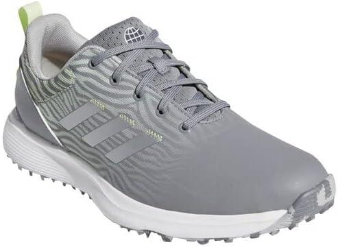 imageadidas Womens S2g Spikeless ShoesGrey ThreeSilver MetallicPulse Lime