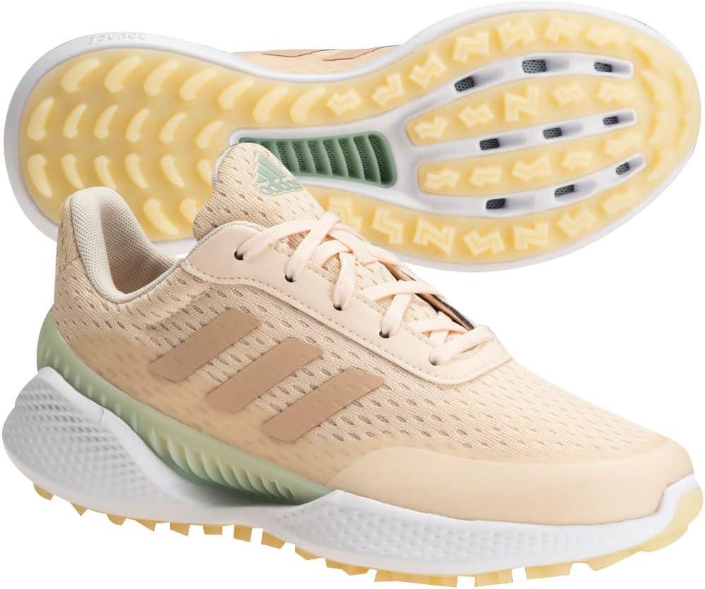 imageadidas Womens Summervent Spikeless Golf ShoesEcru TintMagic BeigeLinen Green