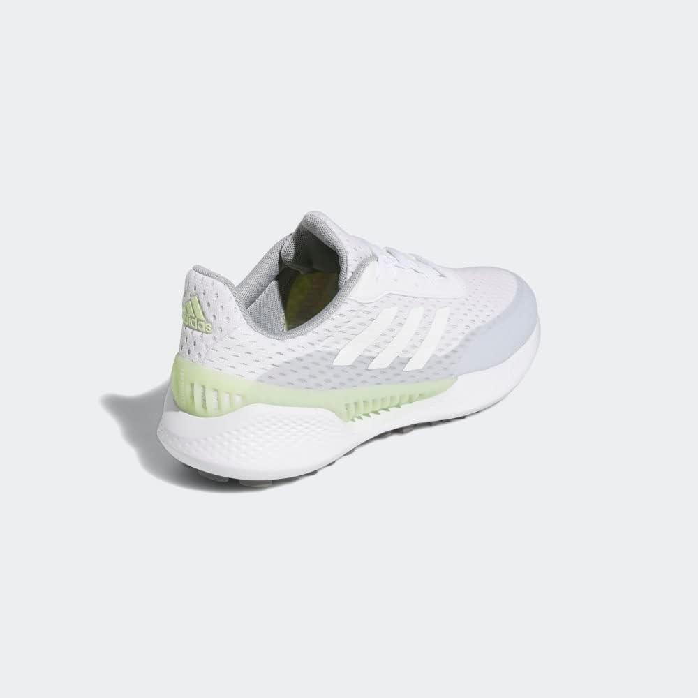 imageadidas Womens Summervent Spikeless Golf ShoesFootwear WhiteFootwear WhiteAlmost Lime