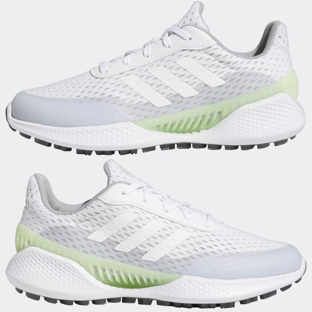 imageadidas Womens Summervent Spikeless Golf ShoesFootwear WhiteFootwear WhiteAlmost Lime