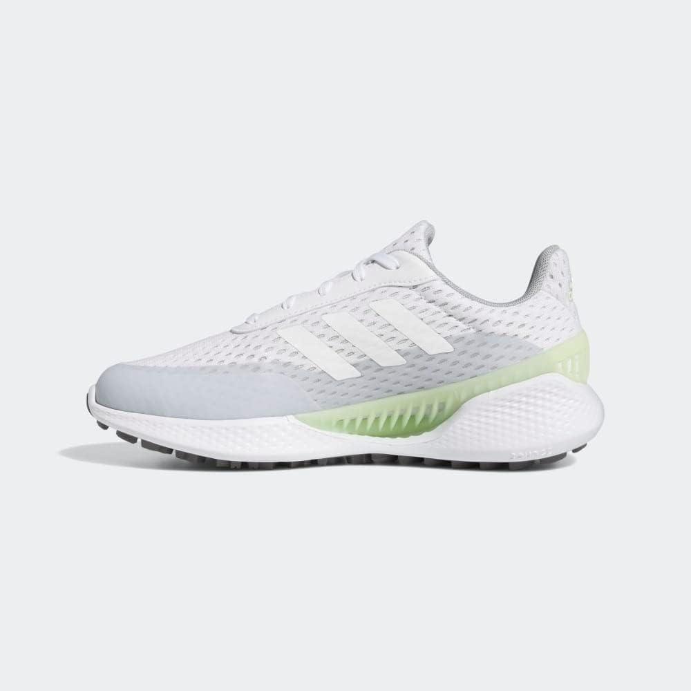 imageadidas Womens Summervent Spikeless Golf ShoesFootwear WhiteFootwear WhiteAlmost Lime