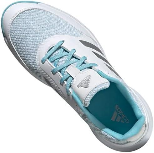 imageadidas Womens Tech Response 20 Golf ShoesWhiteSilver MetallicHazy Sky