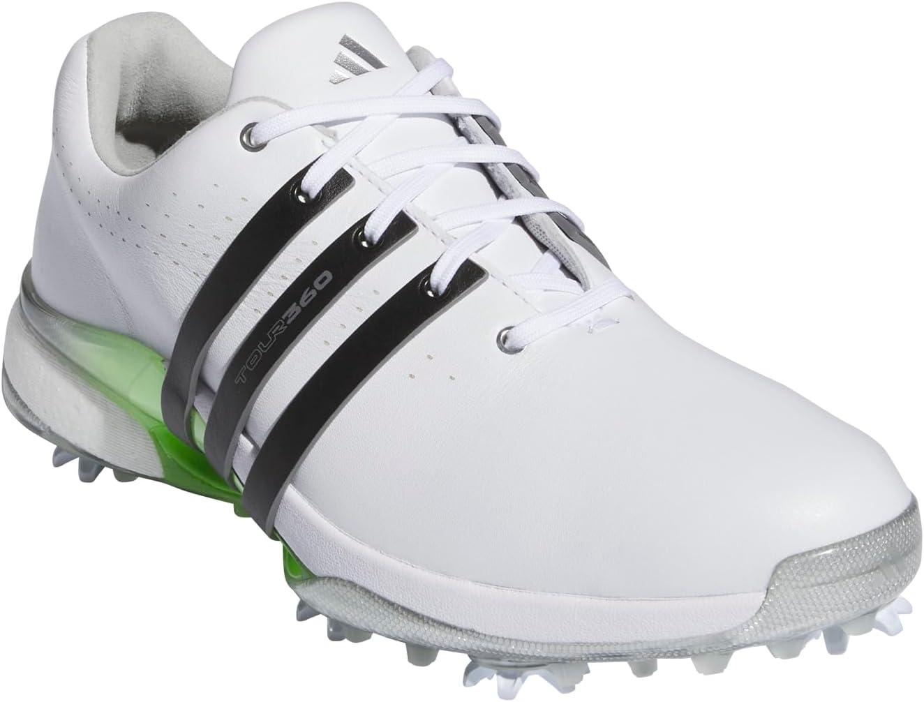 imageadidas Womens Tour360 24 Golf ShoesFootwear WhiteSilver Metallic