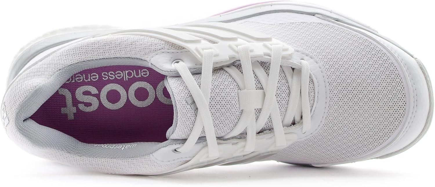 imageadidas Womens W Response Bounce 2 Golf ShoeBlanco Plata Morado