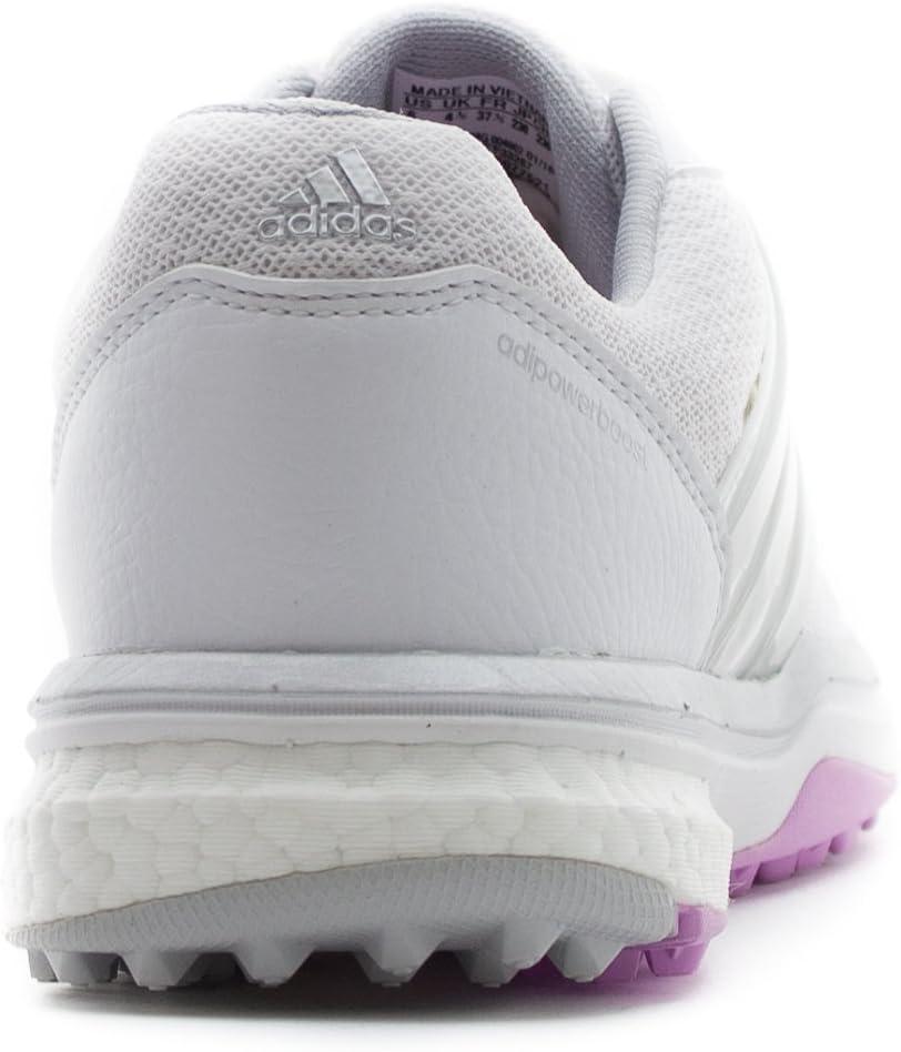 imageadidas Womens W Response Bounce 2 Golf ShoeBlanco Plata Morado