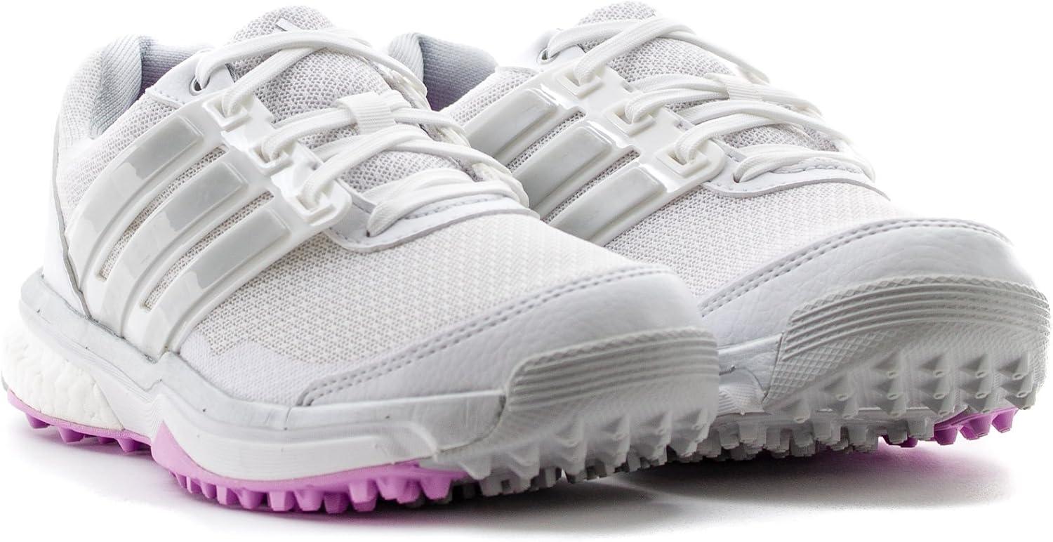 imageadidas Womens W Response Bounce 2 Golf ShoeBlanco Plata Morado