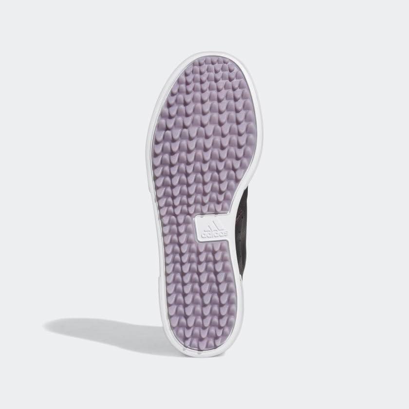 imageadidas Womens W Response Bounce 2 Golf ShoeCore BlackMagic LilacFootwear White