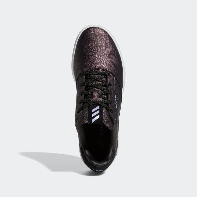 imageadidas Womens W Response Bounce 2 Golf ShoeCore BlackMagic LilacFootwear White
