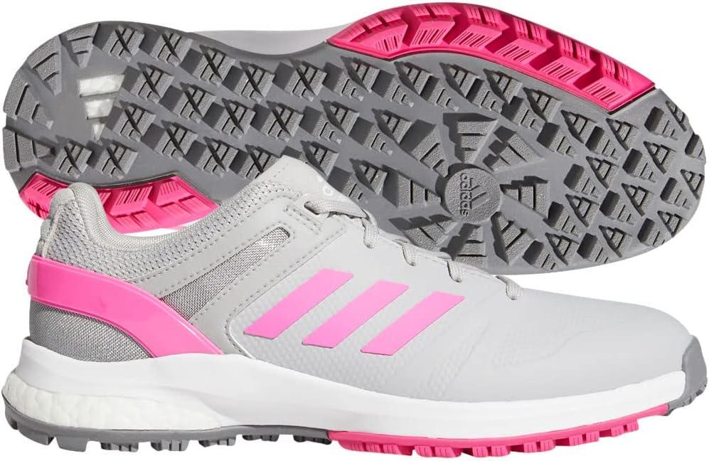 imageadidas Womens W Response Bounce 2 Golf ShoeGreyScreaming PinkGrey