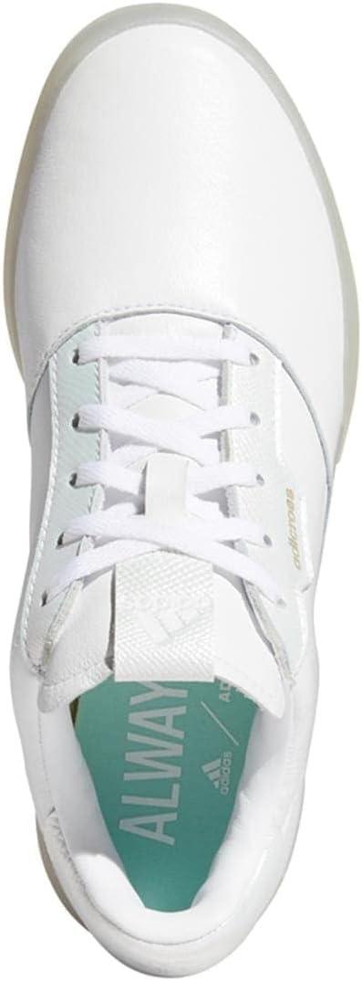 imageadidas Womens W Response Bounce 2 Golf ShoeWhiteWhiteClear Mint