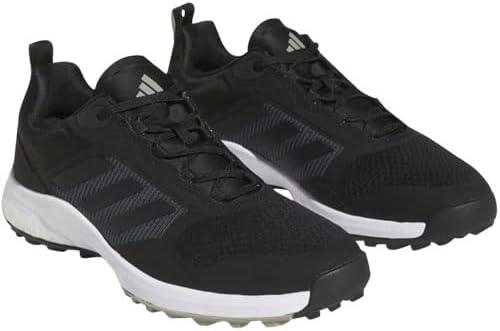 imageadidas Womens Zoysia Spikeless Golf ShoeCore BlackCore BlackSilver Pebble