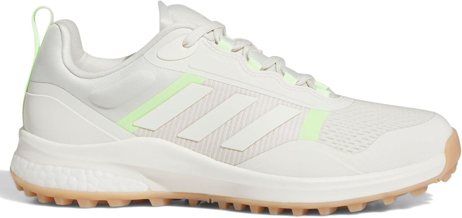 imageadidas Womens Zoysia Spikeless Golf ShoeOff WhitePutty MauveGreen Spark