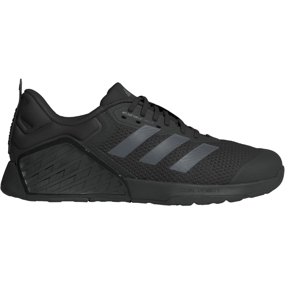 imageadidas UnisexAdult Dropset 3 Training SneakerBlackGreyGrey