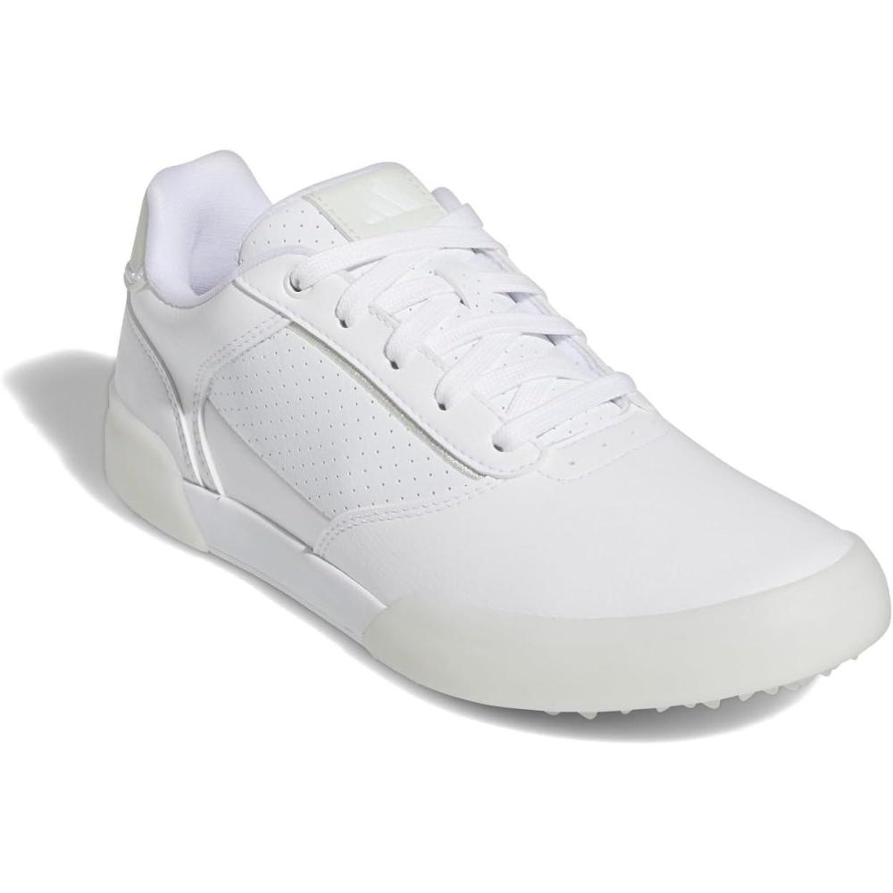 imageadidas Womens Retrocross Spikeless Golf ShoesFootwear WhiteCrystal JadeOff White