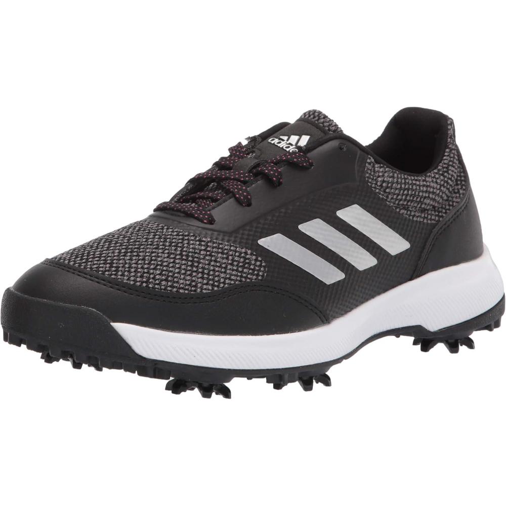 imageadidas Womens Tech Response 20 Golf ShoesCore BlackSilver MetallicGrey Four