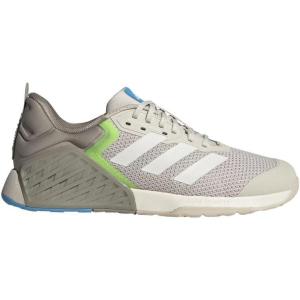 adidas Unisex-Adult Dropset 3 Training Sneaker(Alumina/Chalk White/Blue Burst)