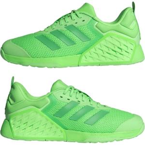 adidas Unisex-Adult Dropset 3 Training Sneaker(Lime Burst/Semi Solar Lime/Semi Green Spark)