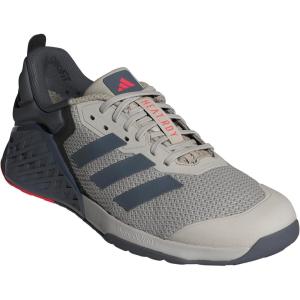 adidas Unisex-Adult Dropset 3 Training Sneaker(Wonder Alumina/Onix/Lucid Red)