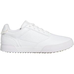 adidas Women’s Retrocross Spikeless Golf Shoes(Footwear White/Sand Strata/Gum 3)