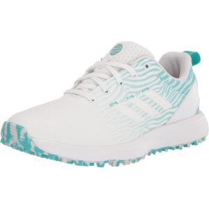 adidas Women’s S2g Spikeless Shoes(Footwear White/Semi Mint Rush/Pulse Mint)