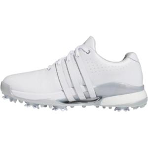 adidas Women’s Tour360 24 Golf Shoes(Footwear White/Core Black/Silver Metallic)