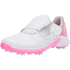 adidas Women’s W Response Bounce 2 Golf Shoe(White/Silver/Screaming Pink)