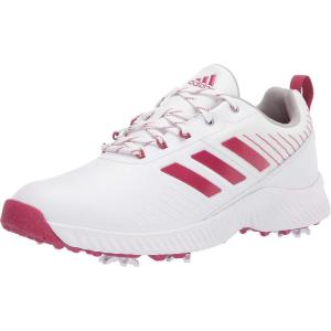 adidas Women’s W Response Bounce 2 Golf Shoe(White/Wild Pink/Screaming Pink)