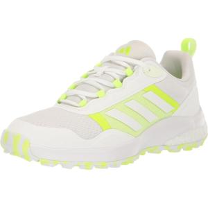 adidas Women’s Zoysia Spikeless Golf Shoe(Footwear White/Lucid Lemon)
