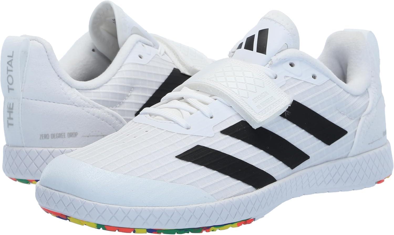 imageadidas Unisex Adult The Total SneakersWhiteBlackGrey