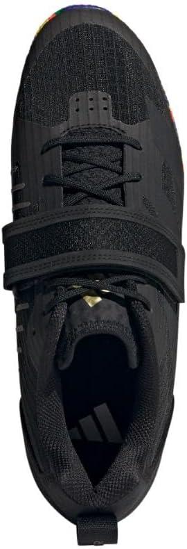 imageadidas UnisexAdult Adipower Weightlifting 3 ShoesCross TrainerBlackBlackGold Metallic