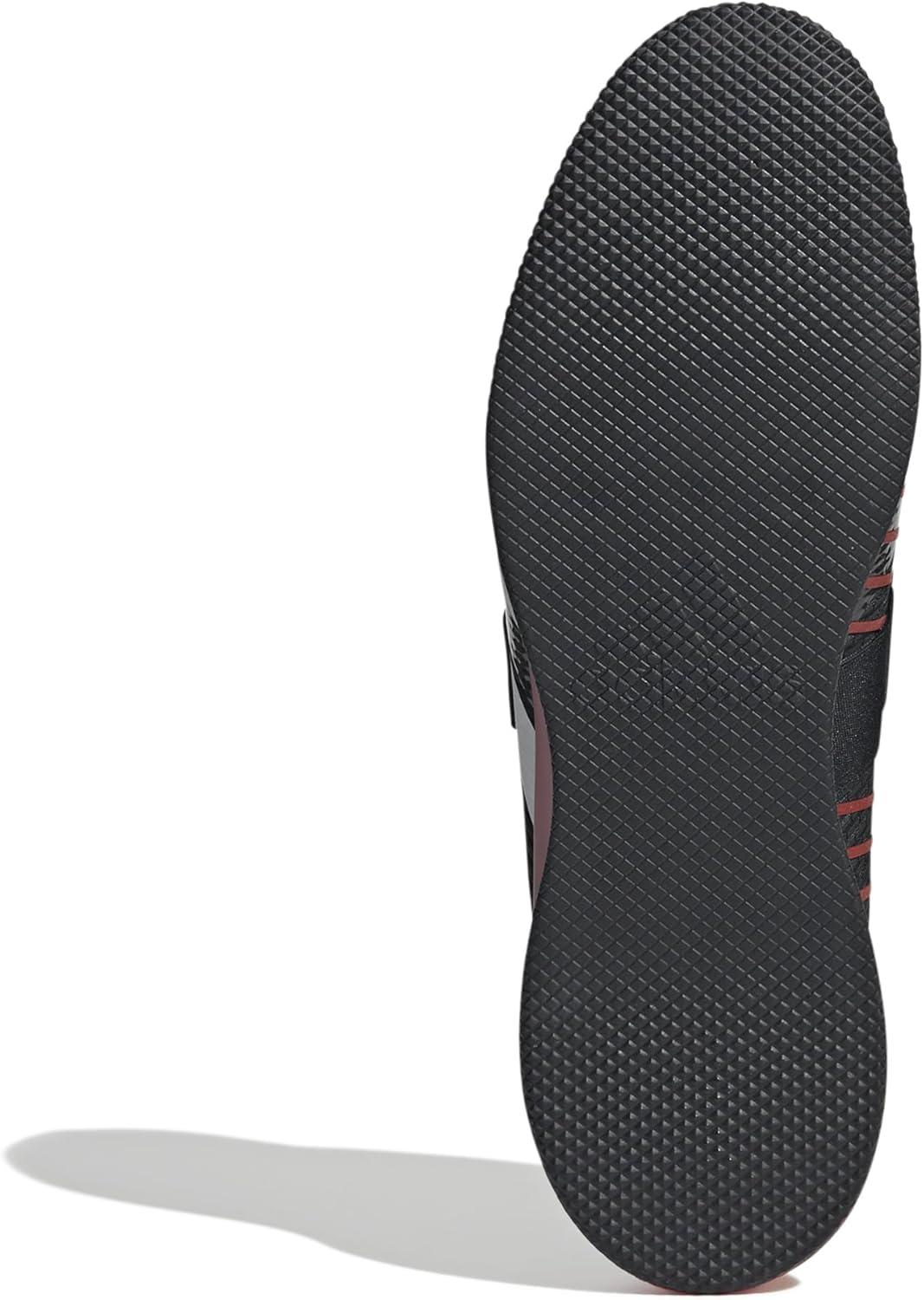 imageadidas UnisexAdult Adipower Weightlifting 3 ShoesCross TrainerBlackWhitePure Ruby