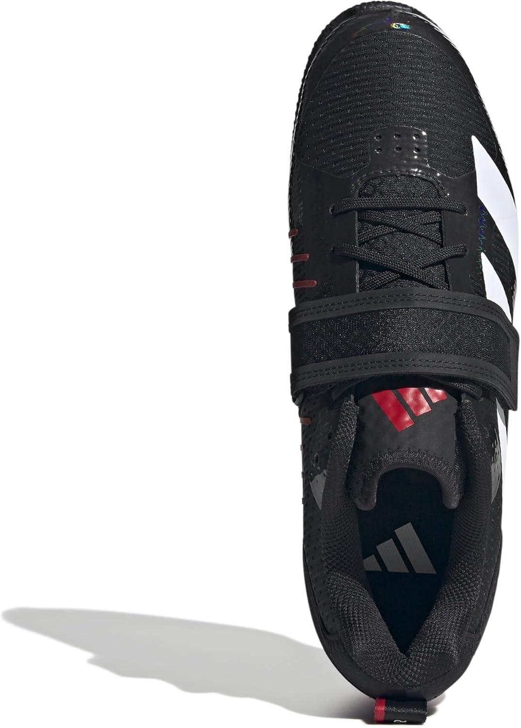 imageadidas UnisexAdult Adipower Weightlifting 3 ShoesCross TrainerBlackWhitePure Ruby