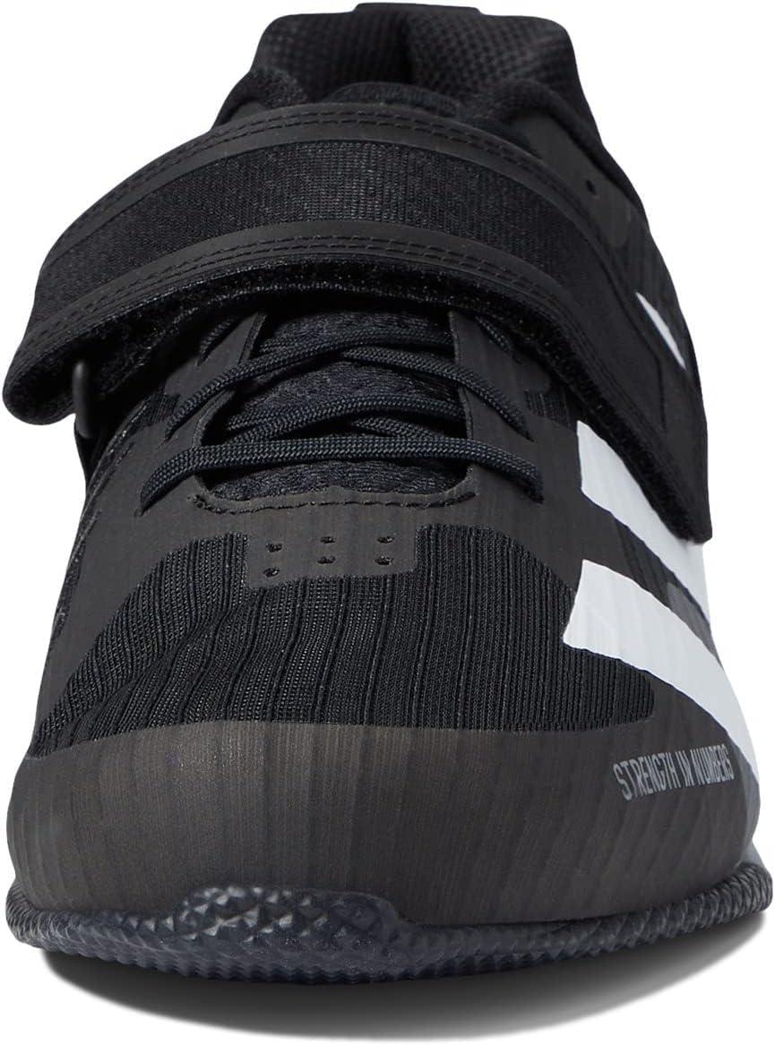 imageadidas UnisexAdult Adipower Weightlifting 3 ShoesCross TrainerCore BlackFtwr WhiteGrey Three